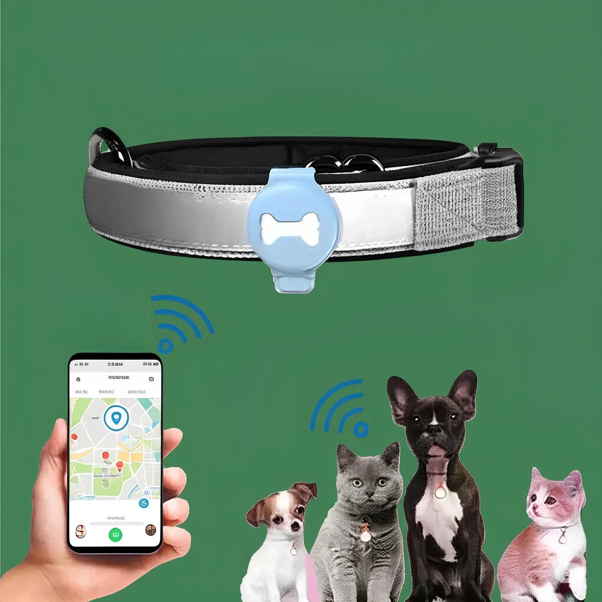 PetTrack™ - Traceur GPS intelligent pour animaux - WoofBox